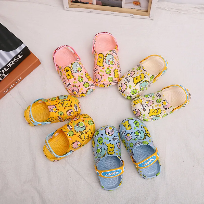  TX 2021 hot sale unisex summer garden shoes cartoon child slipper cute PVC clogs for children