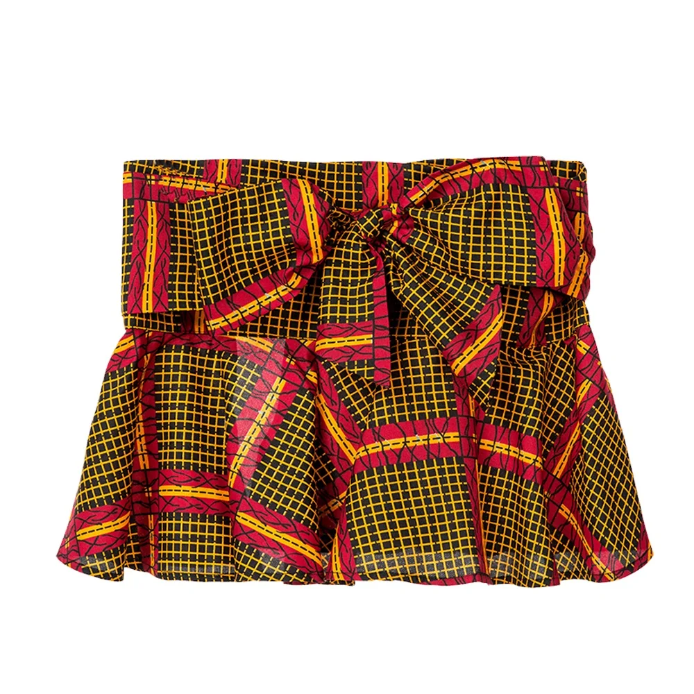 New Fashion Wholesale African Belt Ankara Wax Accessories African Print Fashion Peplum Belt For Women