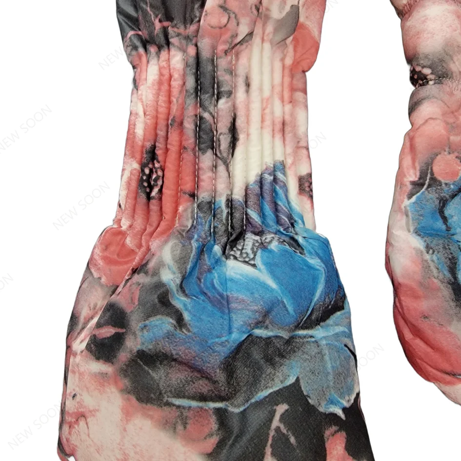 2025 High Quality Autumn Full Print Kids Custom Jackets for Girls New Design Girls Coat With Zipper