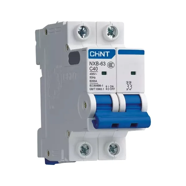 Chint NXB-63H 10kA MCB 1P 2P 3P 4P C1 C2 C3 C4 C6 C10 C16 C20 C32 C40 C50 C63 Chnt NXB-63H Miniature Circuit Breaker