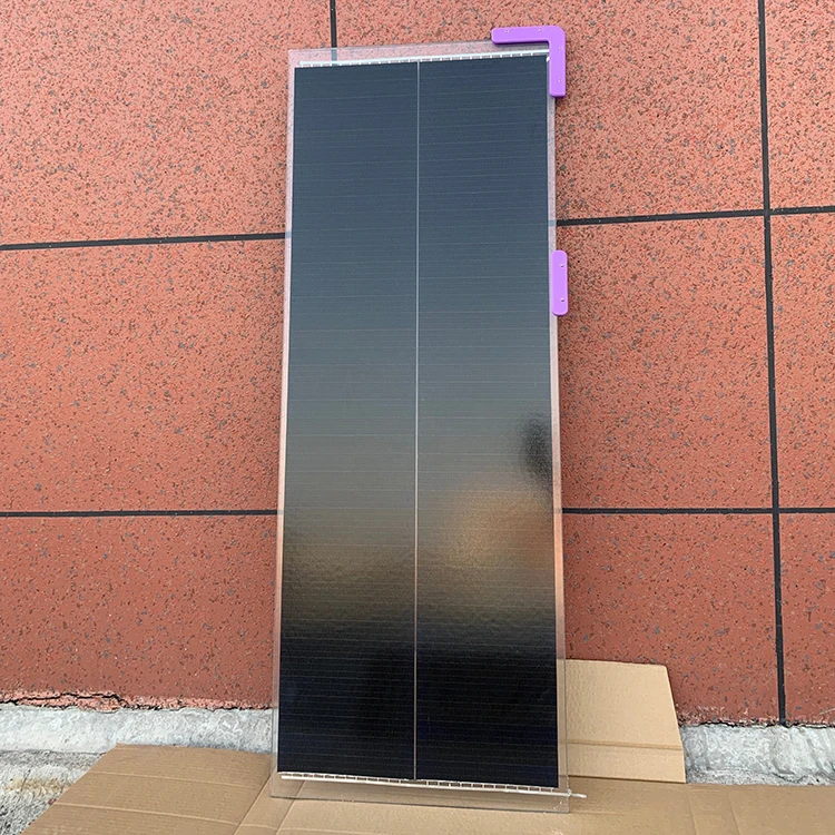 100 Вт солнечная панель с двойным стеклом Bipv 120 Вт 160 Вт 180 Вт 200 Вт 380 Вт фотоэлектрическая солнечная панель по лучшей цене