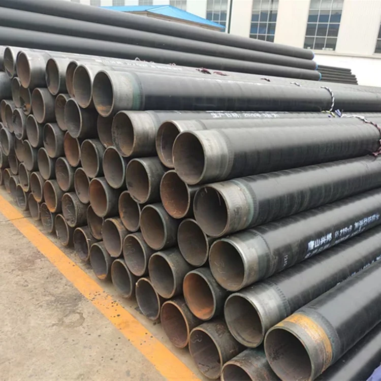 Подземная ASTM A53 API 5L 2pe 3pe эпоксидная вода dn200 DN450 DN300 Антикоррозийная стальная труба для подачи нефти и газа