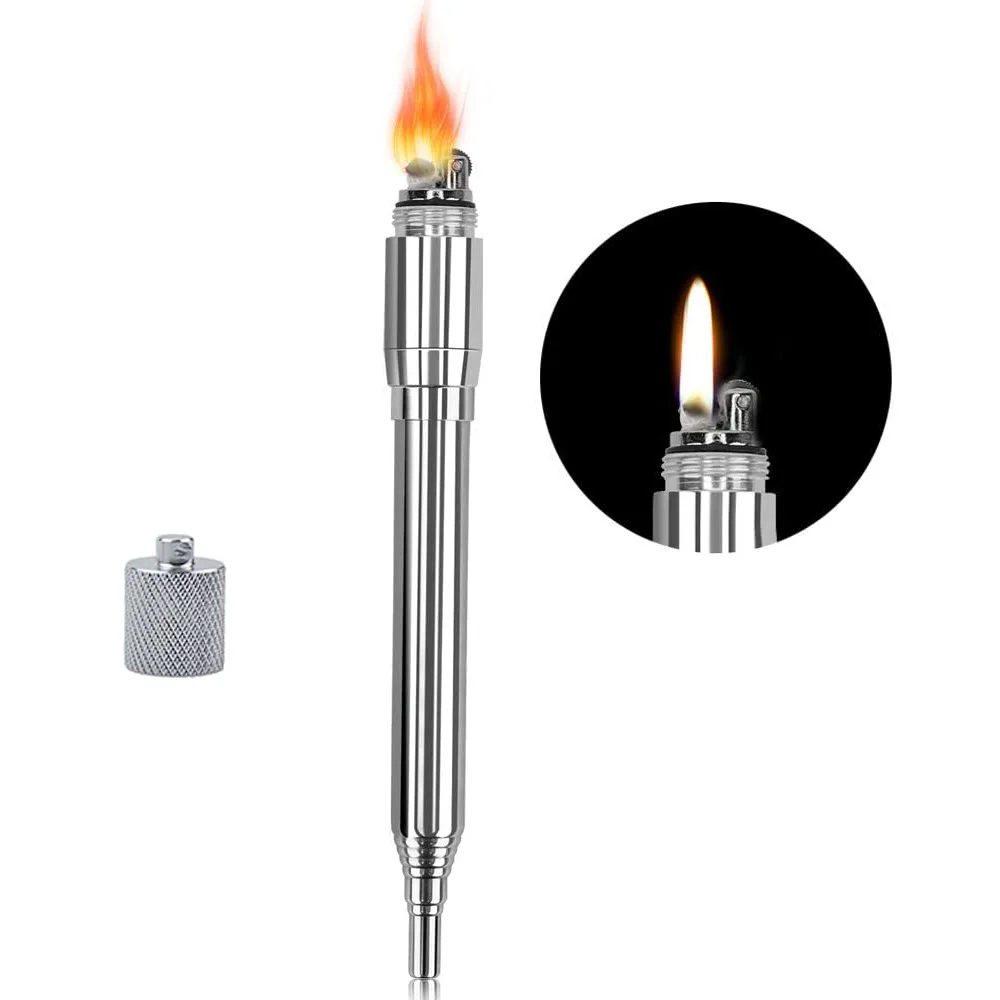 Made In China Outdoor Camping Firearm Stainless Steel Telescopic Blower Igniter