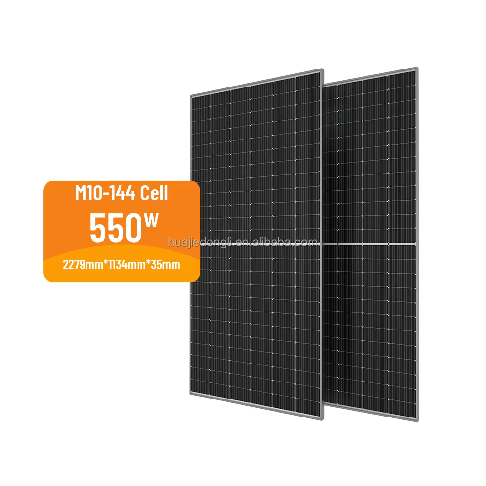 Solar Panel 550w 600w 440 Watts Placas Solares 410-420 550-560 Solar PV Panel Price from China