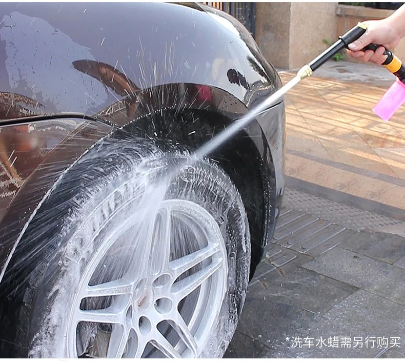 Water Spray Gun Nozzle Multi-function Car Washing Garden Water Gun Hose Nozzle High Pressure Spray Adjustable