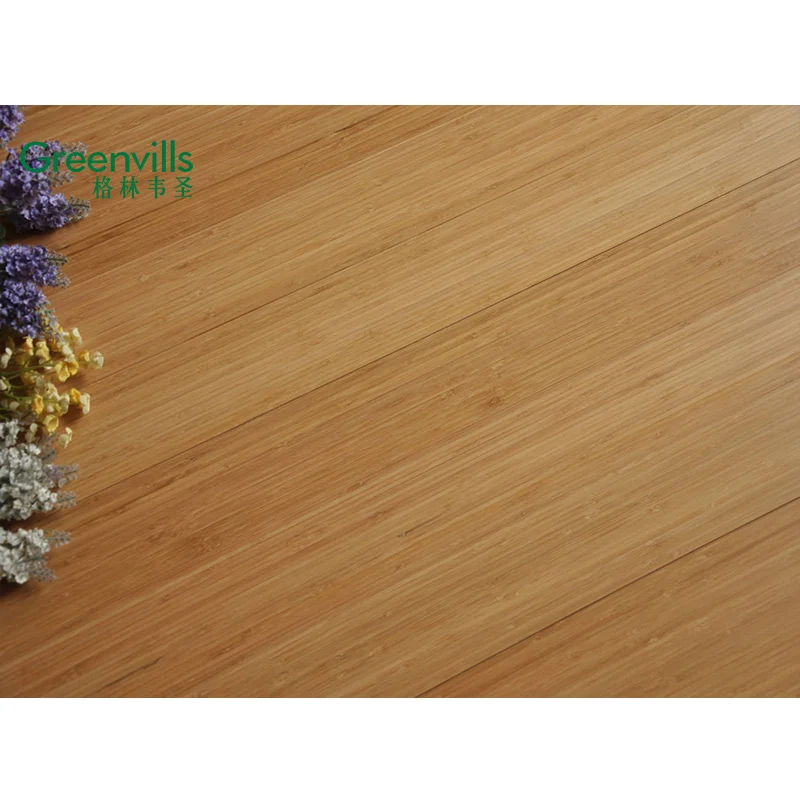 Guangzhou cheap price moso bamboo floor/ solid carbonized bamboo flooring for indoor