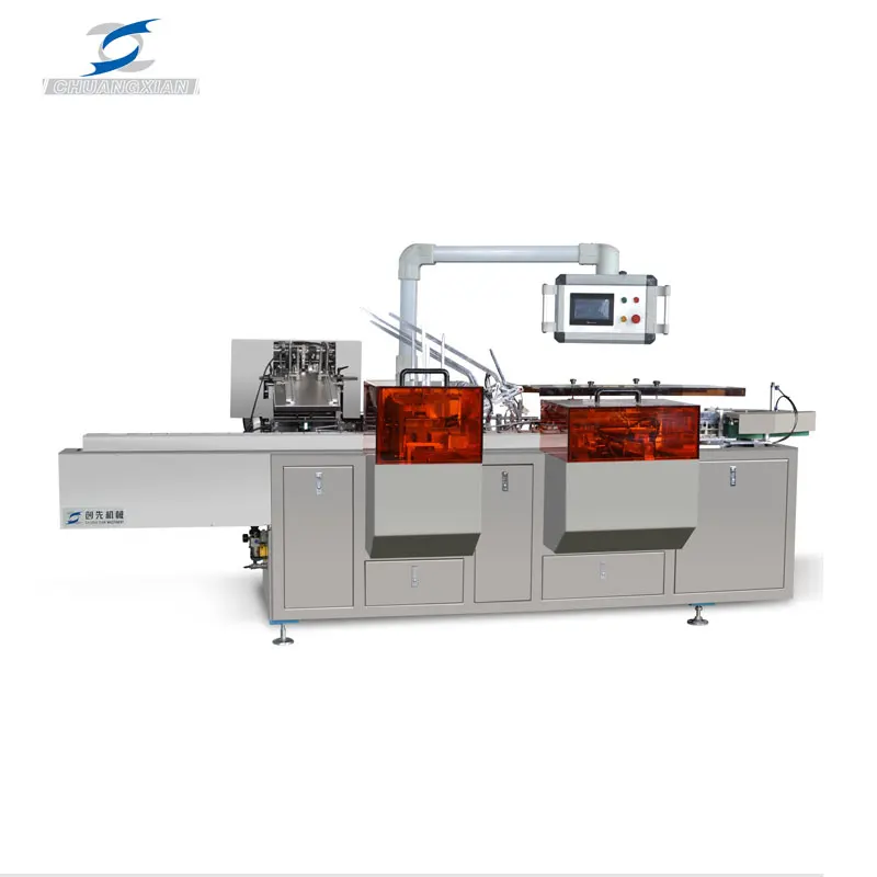 Новые товары 2018 инновационный продукт автоматического светодио дный лампы коробка упаковочная машина цена