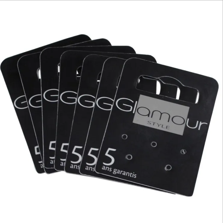 The manufacturer supplies PVC cards custom-made high light plastic custom hole punch hang tag