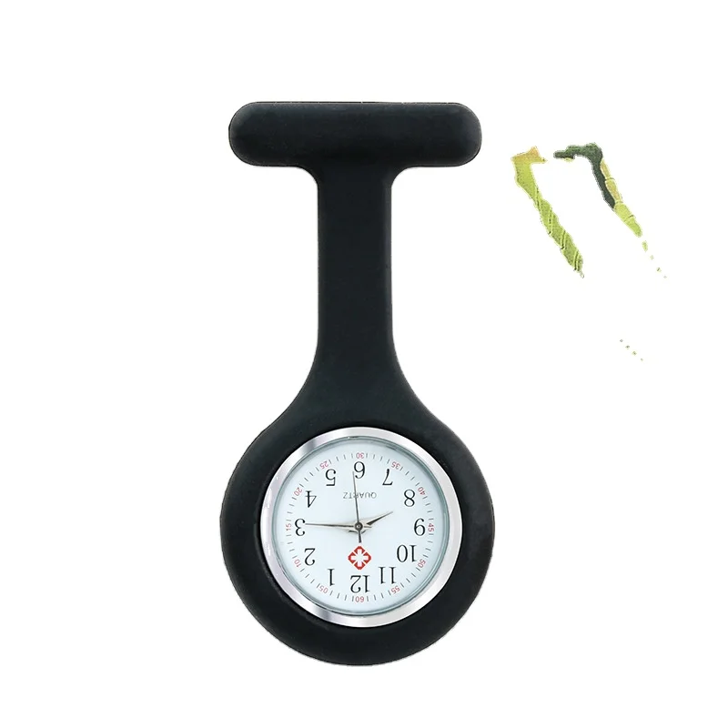 New silicone with wholesale men and women nurses watch advertising gifts wall watch hot sale chest watch