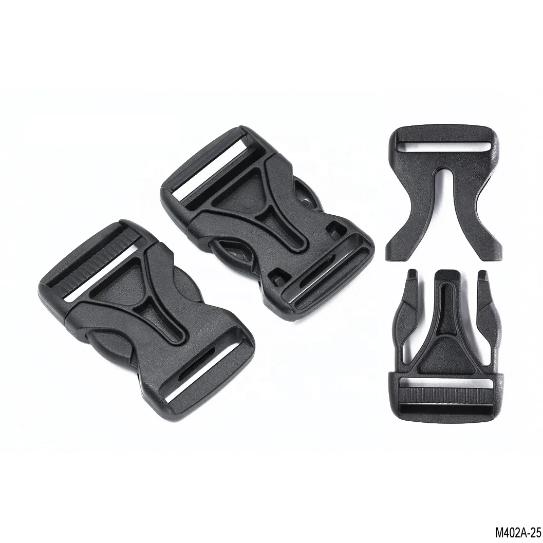 3/4 Inch Curved Contoured Paracord Bracelet Clips Plastic Quick Side Release Buckles for Paracord Bracelets Clasps Masks