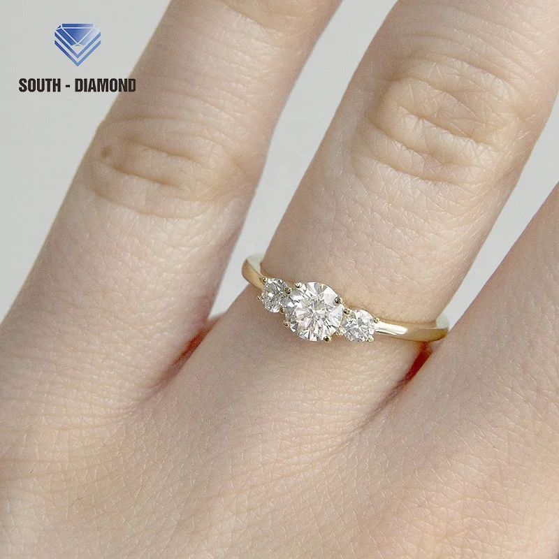 Lab grown diamond ring diamond ring jewelry women diamond for wedding