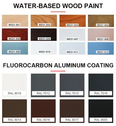 Germany PHI certificate  high energy  performance thermal break aluminium wood  passive windows for house