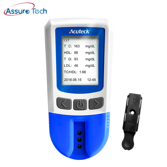 Assure Blood Lipid Home Testing Cholesterol Meter for HDL LDL Total Cholesterol Triglycerides