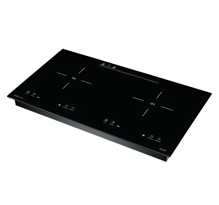 induction cooker 2000W + 1400W mutual control family practical copper plate double electric induction cooktop