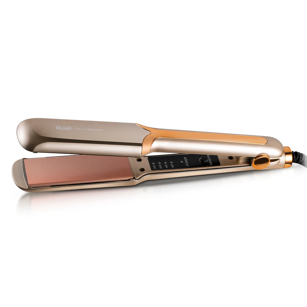 Electric hair straightener comb  45w digital temperature control  reduce hair damage  ceramic coating
