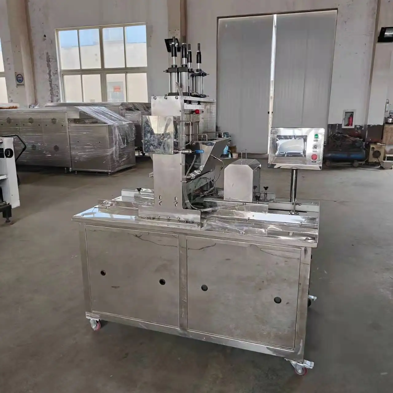 Small gummy line semi-automatic jelly candy machine gummies line