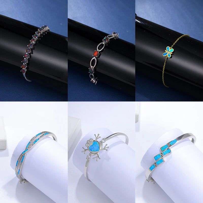 XYOP Time Does Not Stop The History Between The Wrist Jump Opal Bracelet Get Married