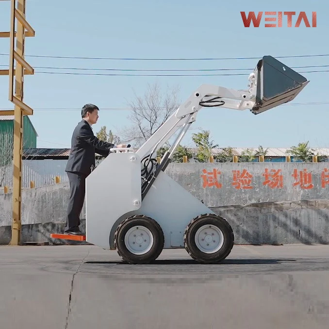 MSL-380 Mini Skid Steer Loader 380kg loading capacity