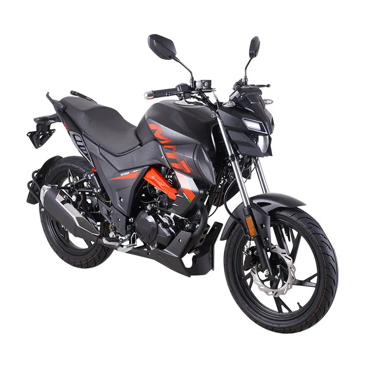 Top Quality 80km/h 4-Stroke 2.4L/100km 200cc motorcycle sport electric bike