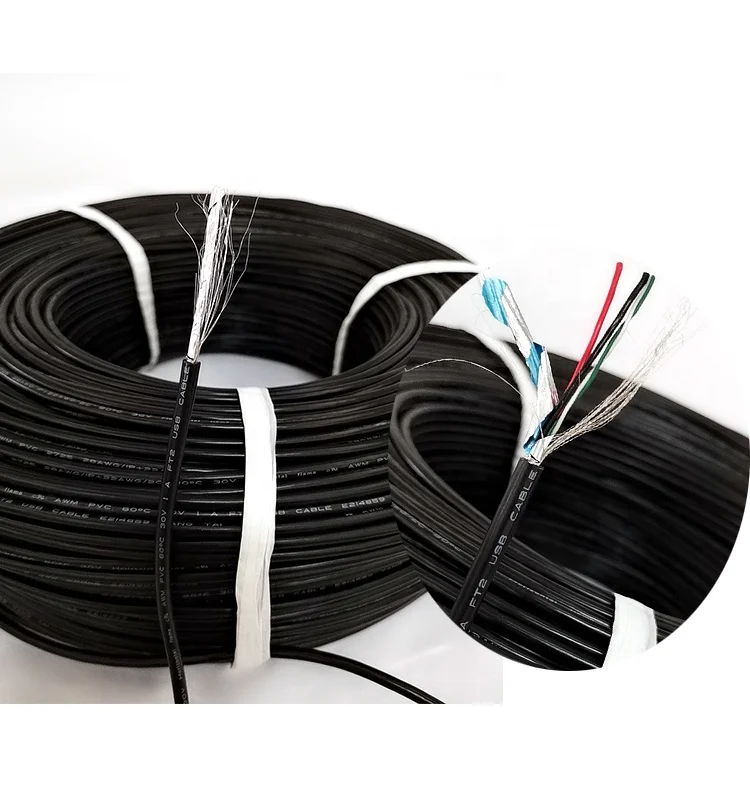 UL2725 26AWG 4 Core несколько дирижер данных экранированный