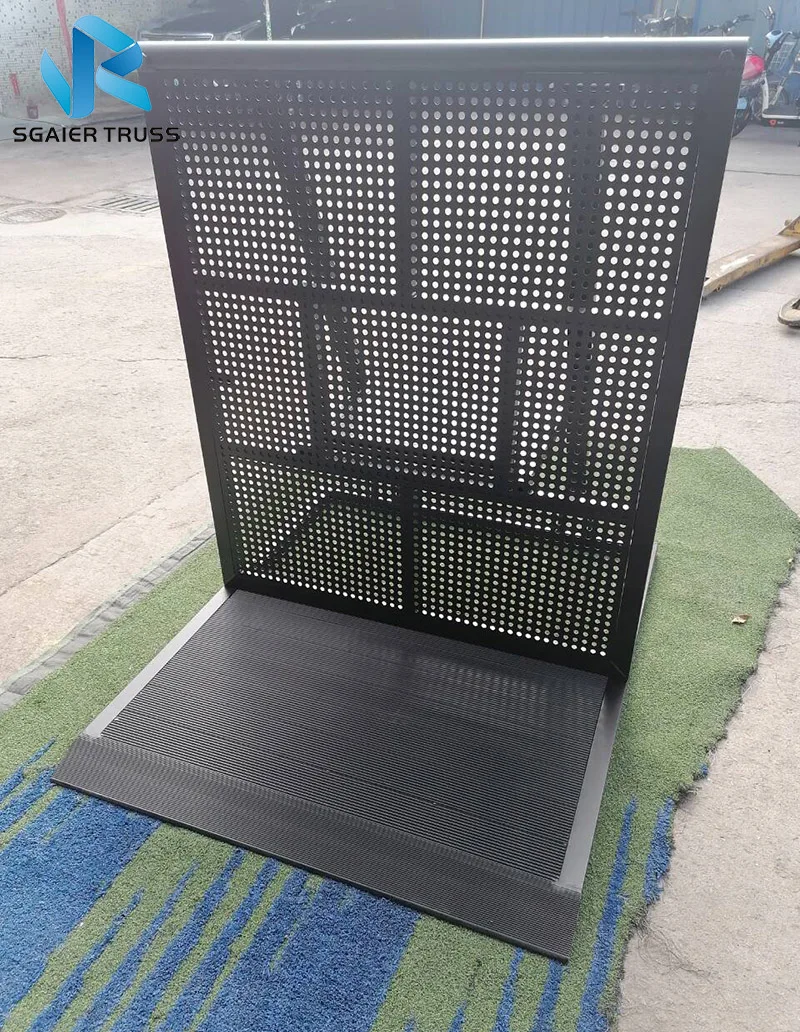 crash traffic barrier fence barrier with aluminum alloy material no rust