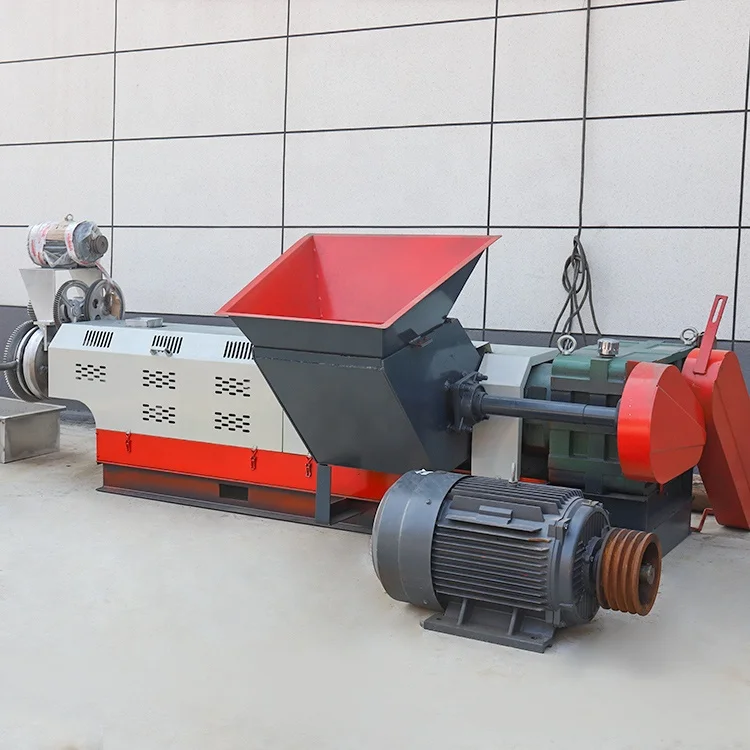 EPE Foam Plastic Granules Making Machine Waste Recycling Granulating Production Line