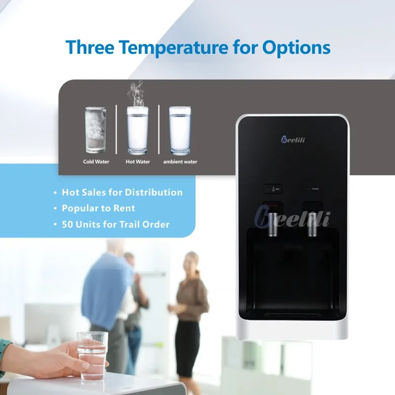 Beelili Water Cooler wholesale hot and cold portable drinking  desktop Filter system water dispenser for home