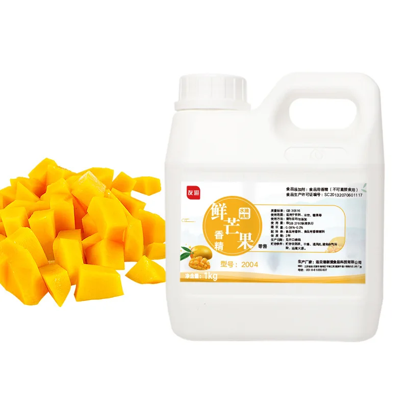 Хит продаж съедобное свежее жидкое эссенция с фруктовым вкусом пищевое сырье манго для мороженого торта пищевой инструмент