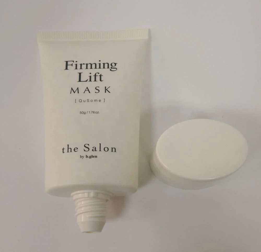 oval shape squeeze cosmetic plastic tube