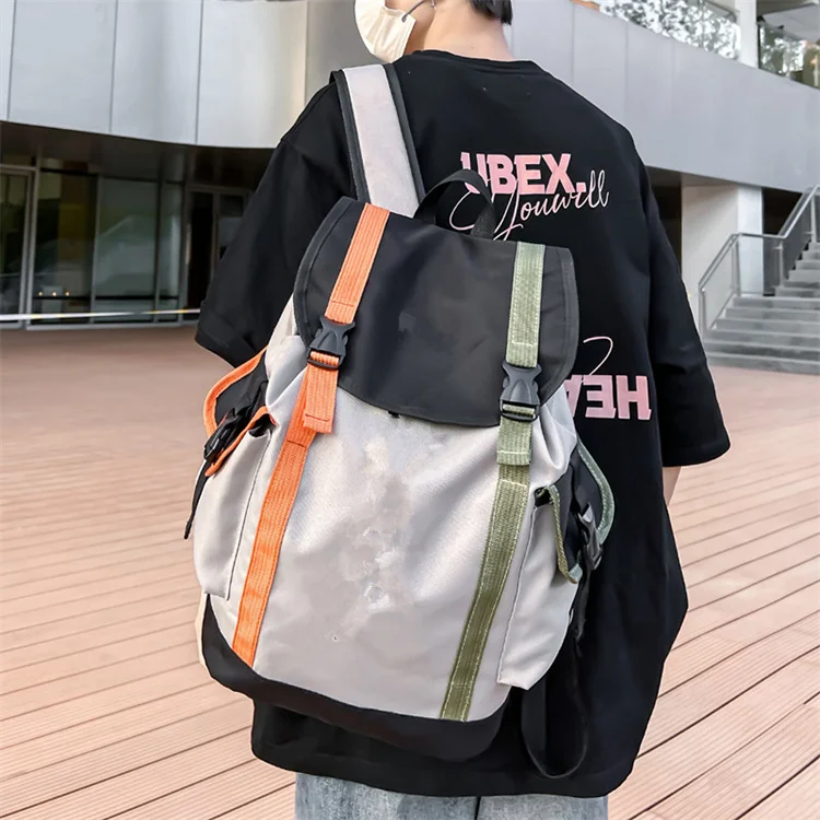 Fashion Leisure Teenage Student Sports Backpacks Outdoor Travel Bag Waterproof Backpack School Bags