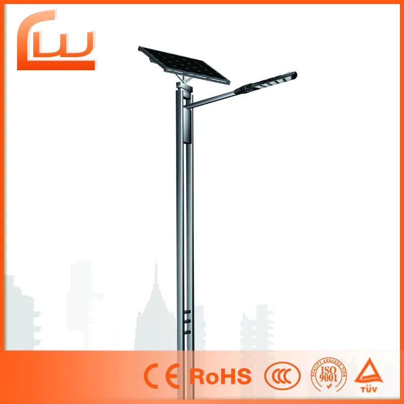 5 Years Warranty Solar Street Lamp in One Solar LED Street Light with Pole IP65 Integrated All 60w 80w 100w 120w 20 80