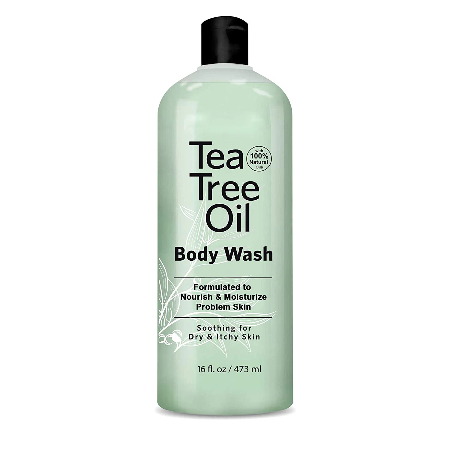 2020 hot sale natural Organic  Vitamin-a moisturizing nourishing tea tree essential oil body wash