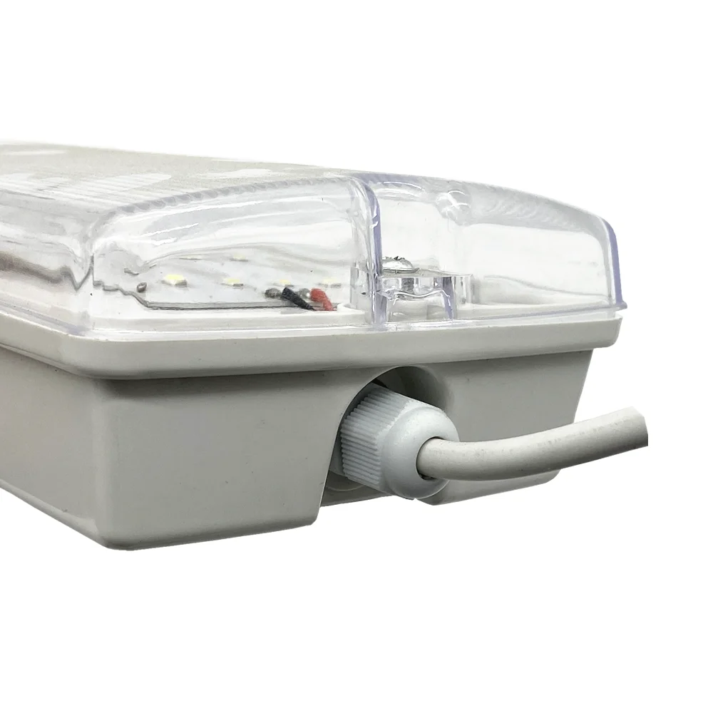 
Recharged Li-ion Battery Wall Mounted 8W Waterproof Emergency LED Bulkhead Light 