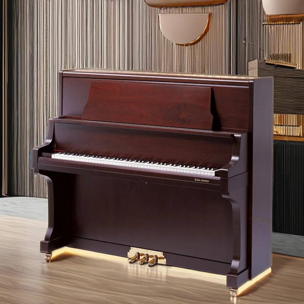 88 keys upright piano acoustic piano with piano chair