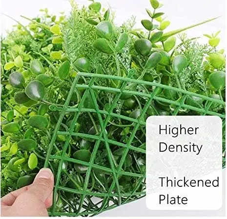 Hot selling  40 cm * 60 cm Plastic Plant Wall Grass Decoration Artificial Grass Wall