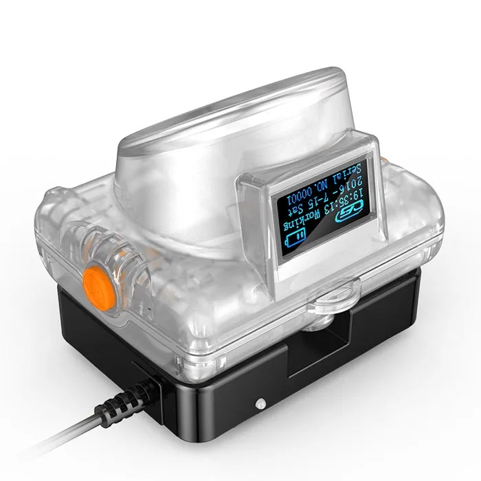 KL6LM USB Перезаряжаемый налобный фонарь беспроводная лампа для майнинга светодиодные