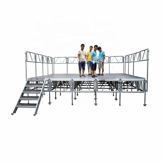 Hot selling easy setup cheap stage platform 1m x 2m