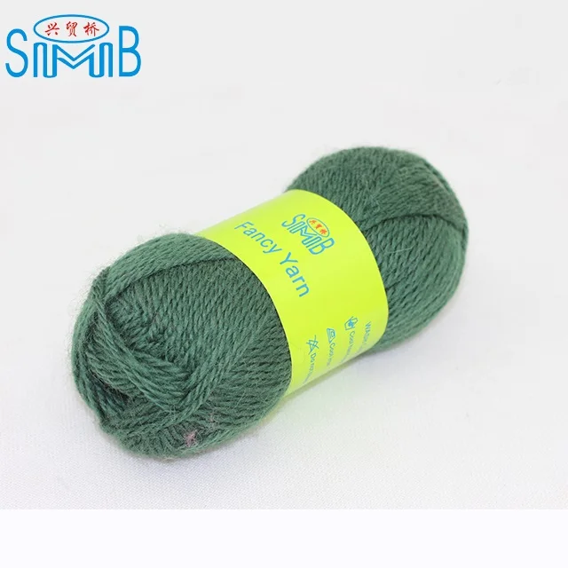
suzhou huicai wholesale crochet lana for hand knitting 3 ply 100% wool yarn for knitting sweater 