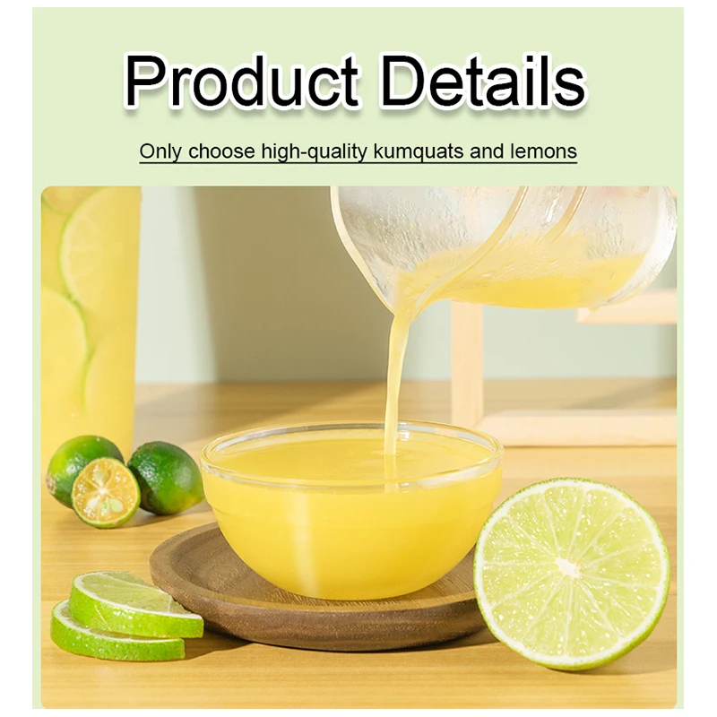 900g Rich Kumquat Aroma Freezee Kumquat Lemon Juiice With Tea Drink