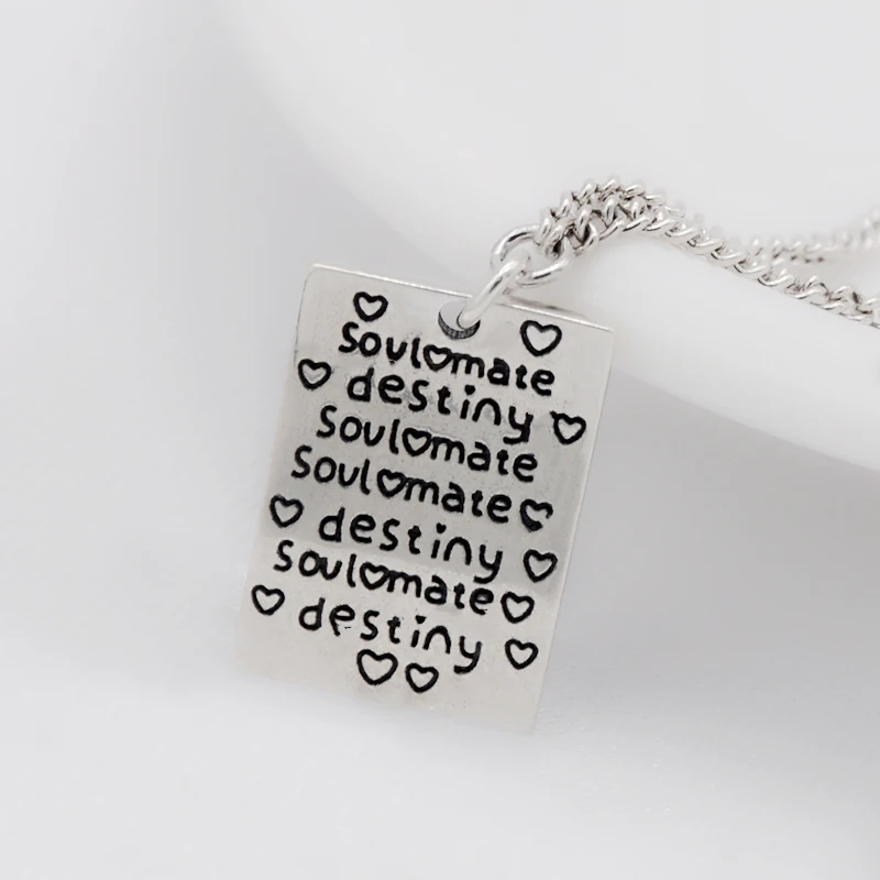 2021 Vintage Custom Letter Coin Necklace for Men 925 Sterling Silver Men Jewelry Pendant