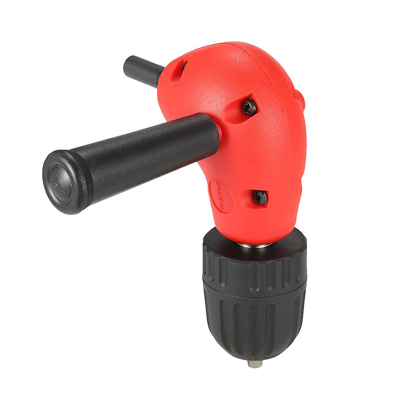 Plastic 90 Degree Chuck Key Handle Adapter For Right Angle Drill Attachment Drives Electric Drill