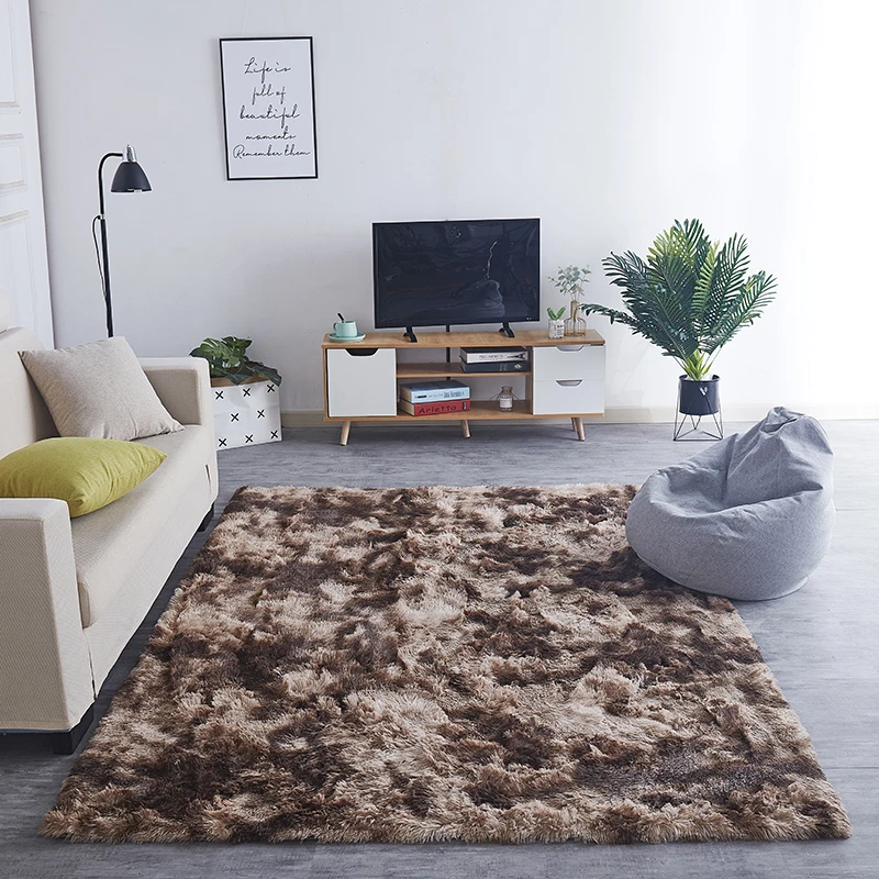 
Fluffy Custom Print 3d Iranian Microfiber Wall To Wall Tie-dye Rugs Floor Carpet Rolls Prices For Living Room 