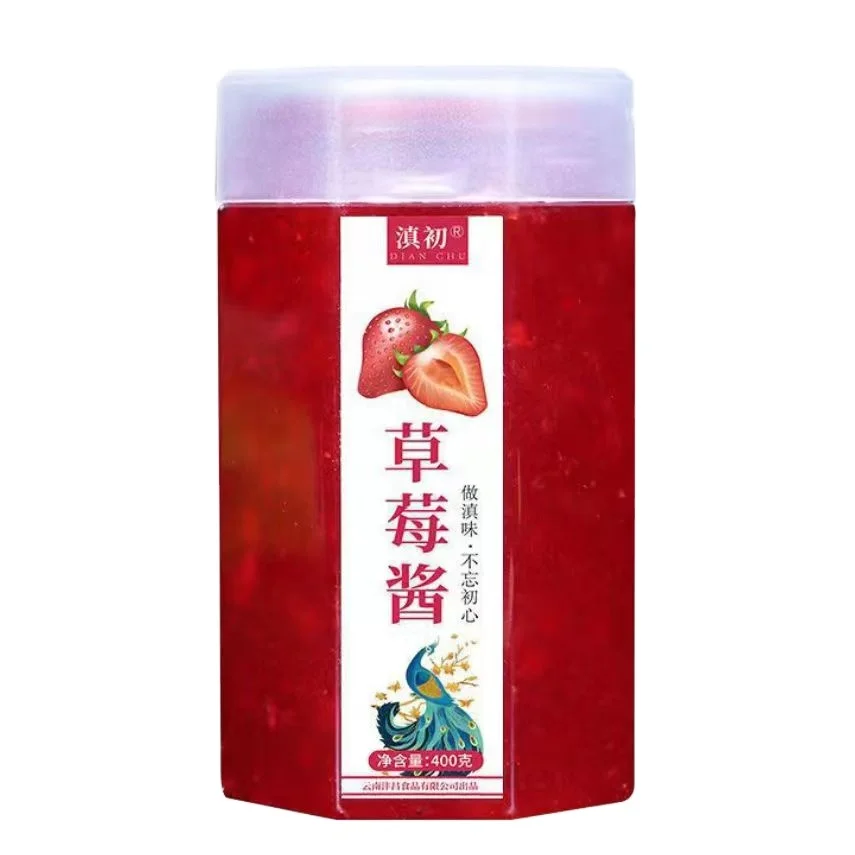 400g strawberry jam milk tea special baked fruit syrup ice cream strawberry jam