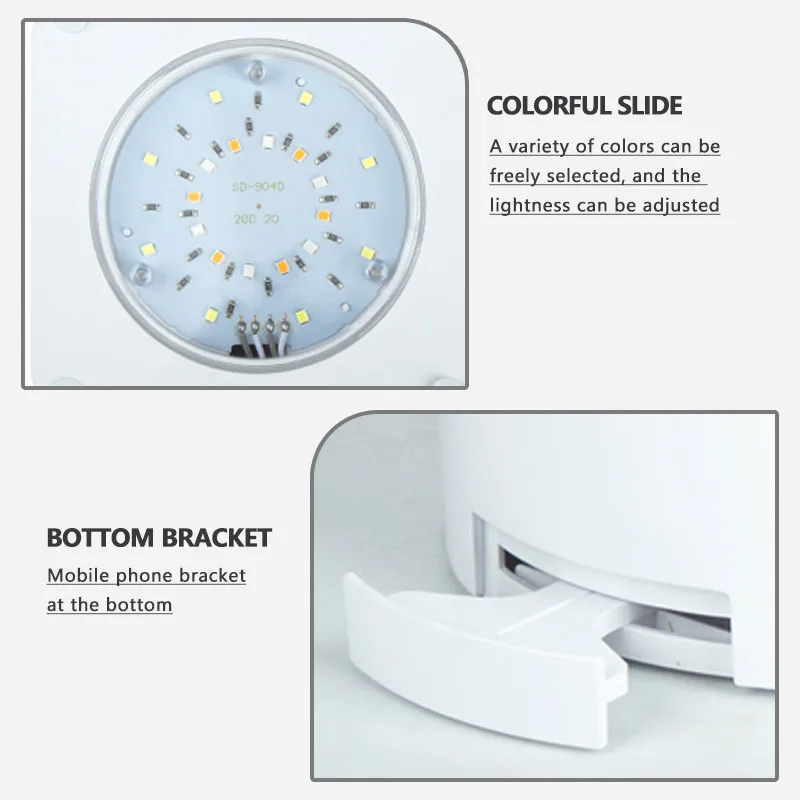 Factory Direct Sales Acrylic LED Light Usb mini desktop fish tank aquarium for home decoration