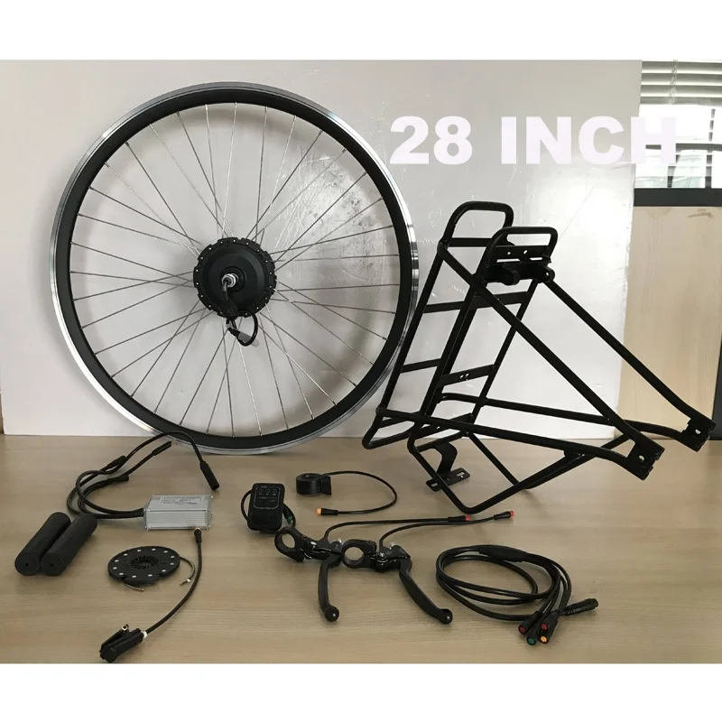 36V250W Front or Rear drive disc brake Ebike conversion kits 20' 24' 26' 28 inch with good sales