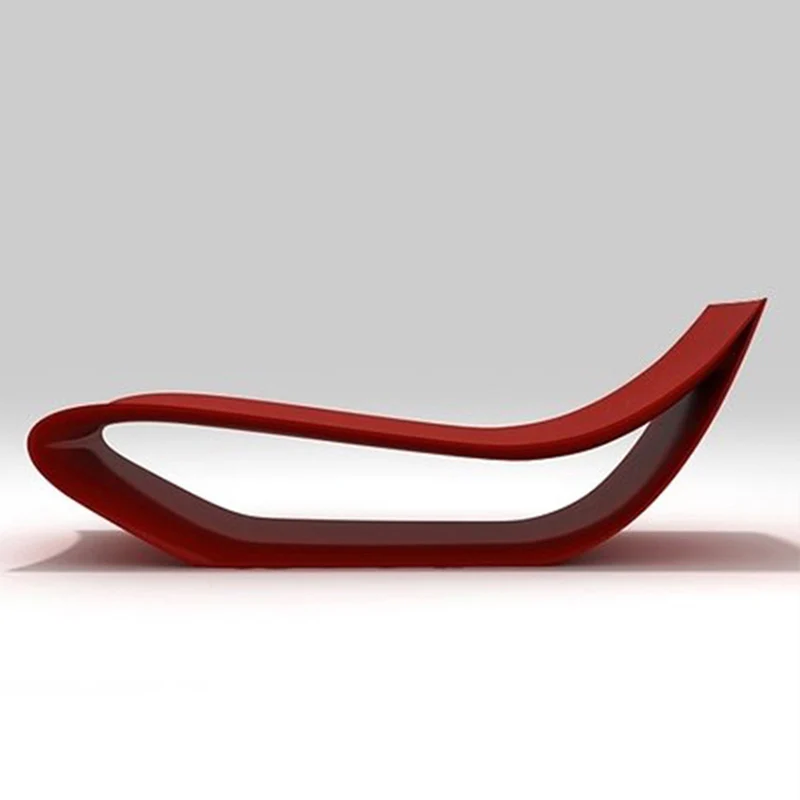 Y144 Modern hollowed-out Lounge chair sun bed patio furniture outdoor pool reclining pool lounger recliner beach relaxing chairs