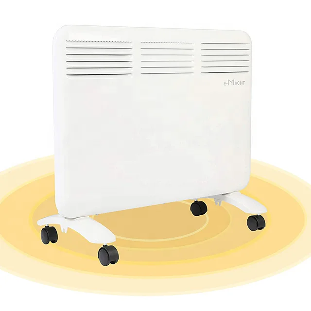 2500W Electric Panel Heater,Electric Convector, 24 Hour Timer and Thermostat Digital Display,Electric Radiator Wall Mounted Or