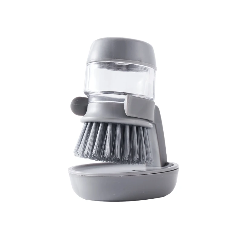 Hot-selling Soap Dispensing Brush Dish Cleaning brush Kitchen  plastic scrubber brush for Dishes Pots Pans Sink Cleaning