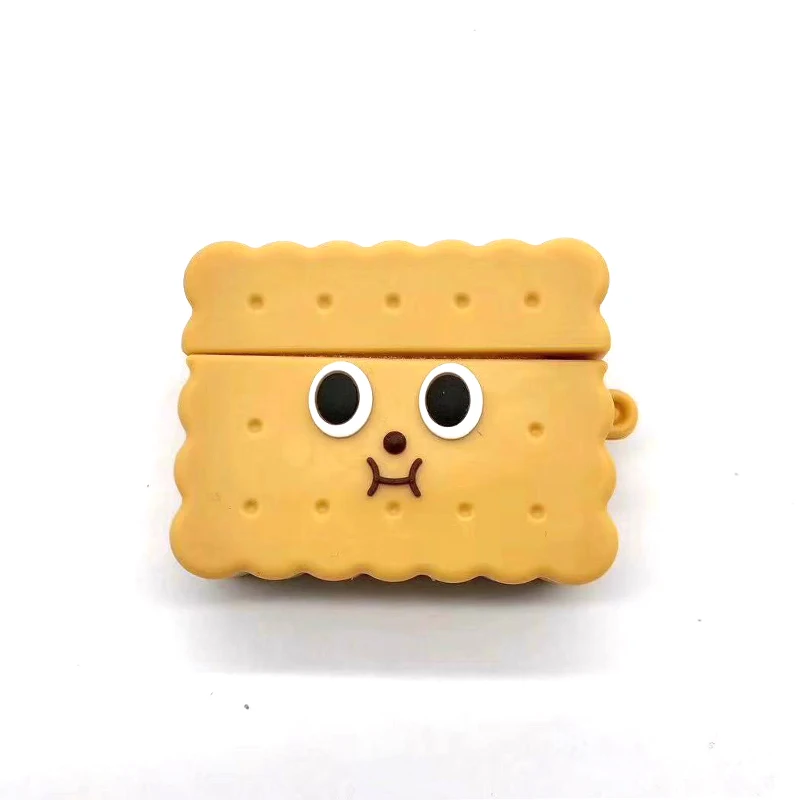 Cute Design Cartoon 3D Gift Silicone Anti-dust Protective Earphone  holder cases for earphone