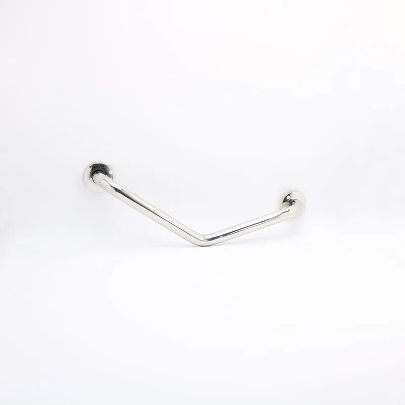 Factory Direct Sale Custom 304 Stainless Steel Twist Toilet Grab Bars For Bathroom